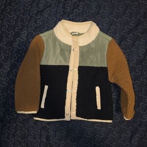 Colorblock Sherpa Jacket